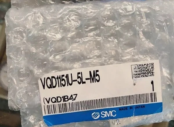 SMC VQD1151U-5L Solenoid Valve 24VDC 5/2-Way