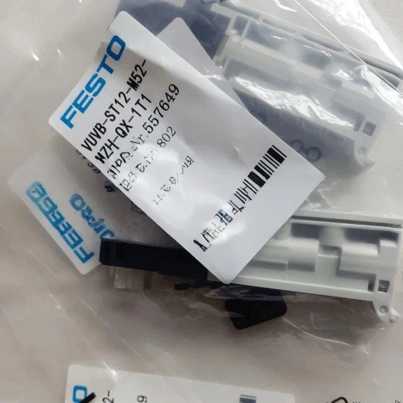 FESTO VUVB-ST12-M52-MZH-QX-1T1 Solenoid Valve 5/2-Way Pneumatic Valve 24V DC