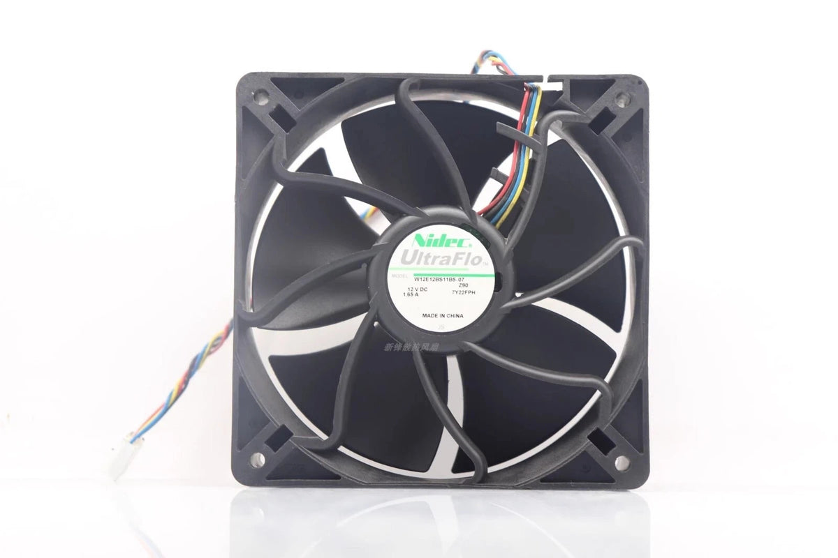 Nidec W12E12BS11B5-07 DC Axial Cooling Fan 12V 1.65A 120x120x38mm