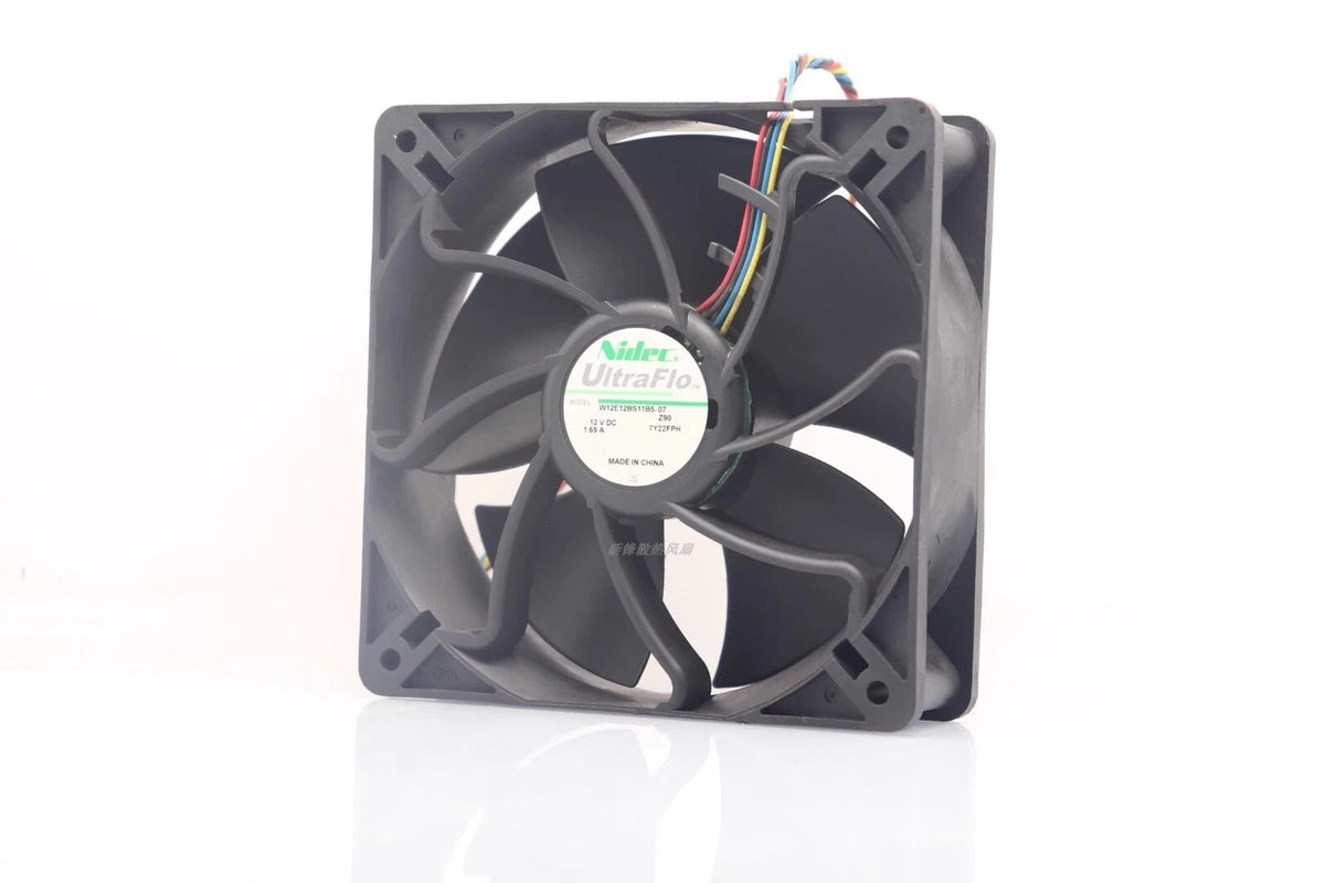 Nidec W12E12BS11B5-07 DC Axial Cooling Fan 12V 1.65A 120x120x38mm