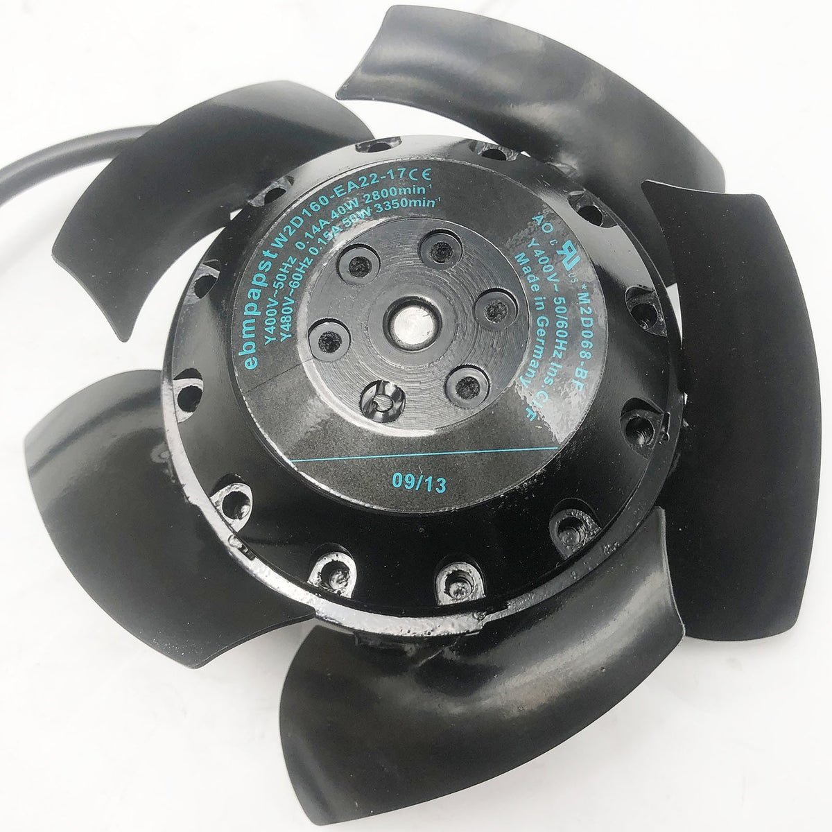 Ebmpapst W2D160-EA22-17 AC Axial Fan 400VAC 160mm 40W