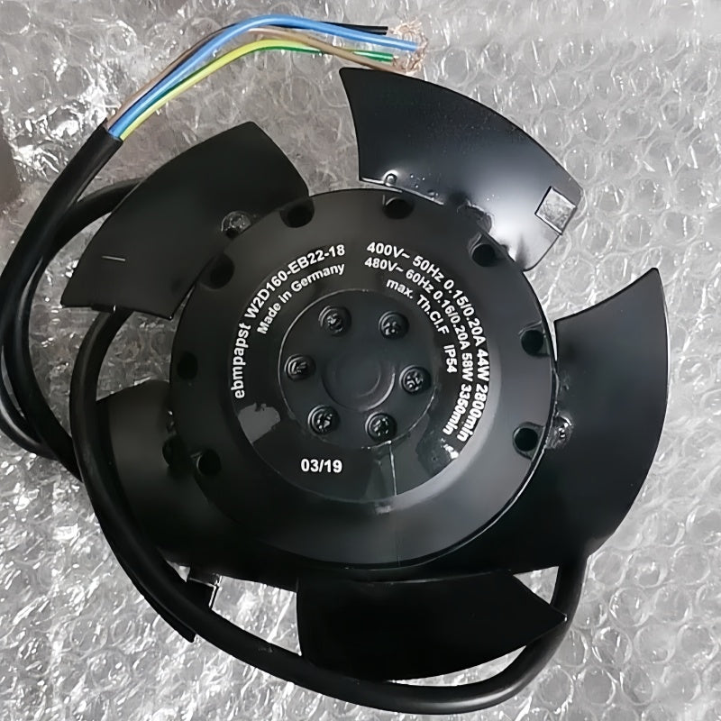 Ebmpapst W2D160-EB22-18 AC Fan 230VAC 160mm 85W