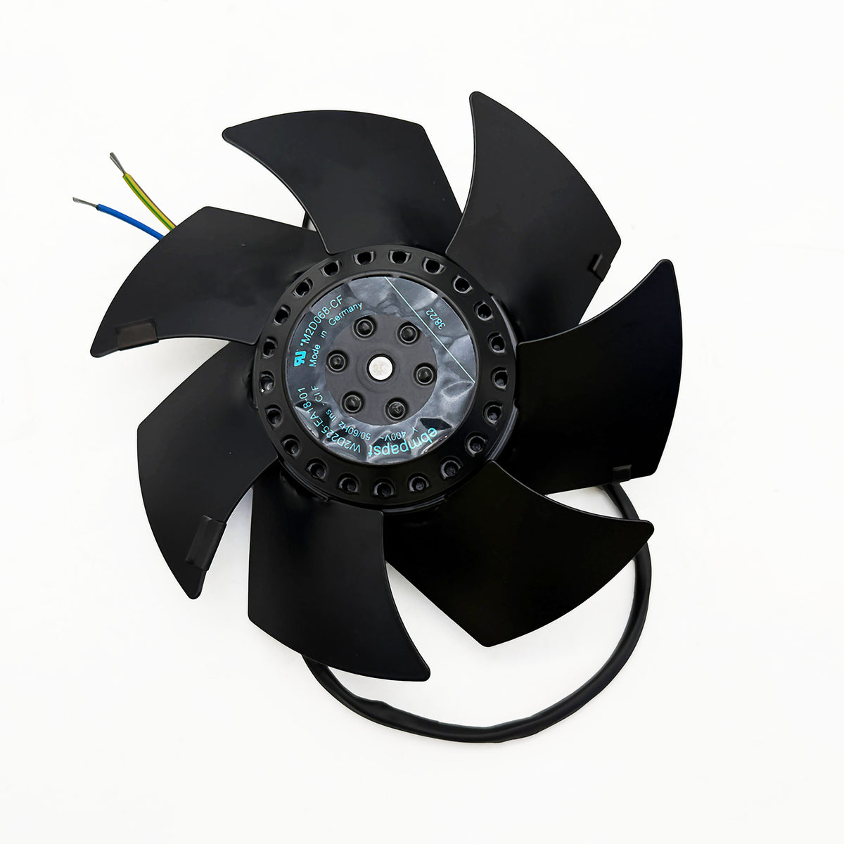 Ebmpapst W2D225-EA18-01 Axial Fan 400VAC 225mm 70W