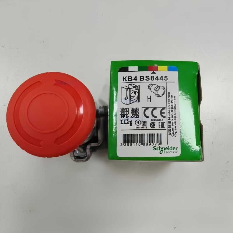 Schneider XB4BS8445 Harmony XB4 Emergency Stop Push Button Switch