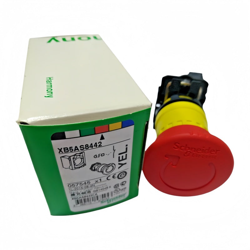 Schneider XB5AS8442 Emergency Stop Push Button