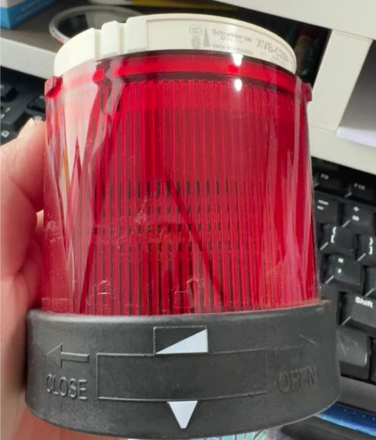 Schneider XVBC2B4 Illuminated Unit Red LED 24V AC/DC 70mm