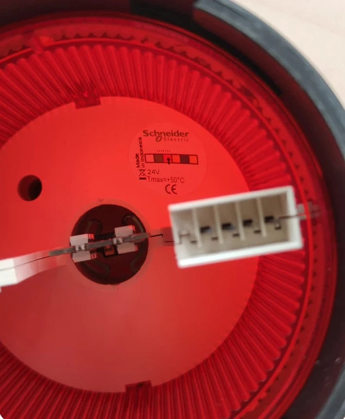 Schneider XVBC2B4 Illuminated Unit Red LED 24V AC/DC 70mm