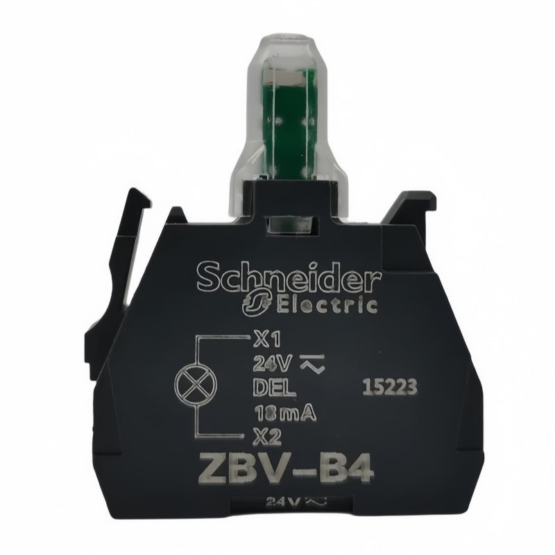 Schneider ZBVB4 Green Light Block Module