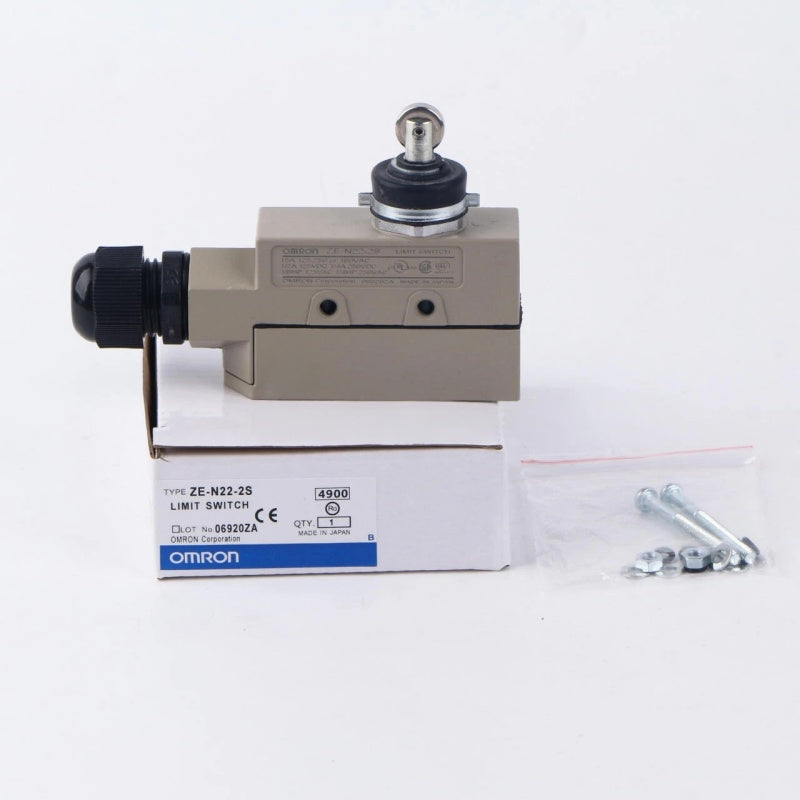 Omron ZE-N22-2S Switch Compact Limit Switch for Industrial Control Applications