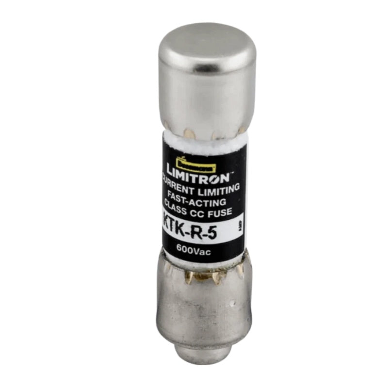 Eaton Bussmann KTK-R-5 Class CC 5A 600V fast-acting fuse