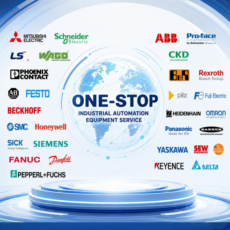 One-stop industrial automation equipment service featuring major global automation brands