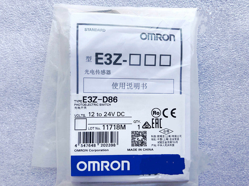 OMRON  E3Z-D86  Photoelectric Sensor Industrial Supplier