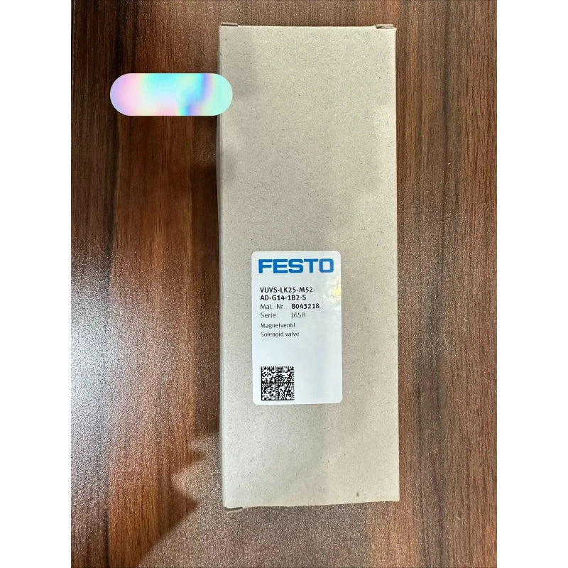 FESTO VUVS-LK25-M52-AD-G14-1B2-S Solenoid Valve 24VDC G1/4 5/2-Way