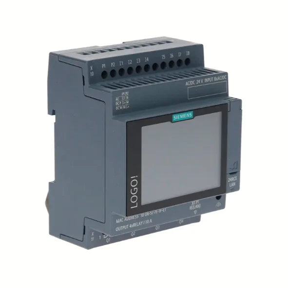 SIEMENS 6ED1052-1HB08-0BA3 Logic Control Module 24VAC/DC 8DI 4DO